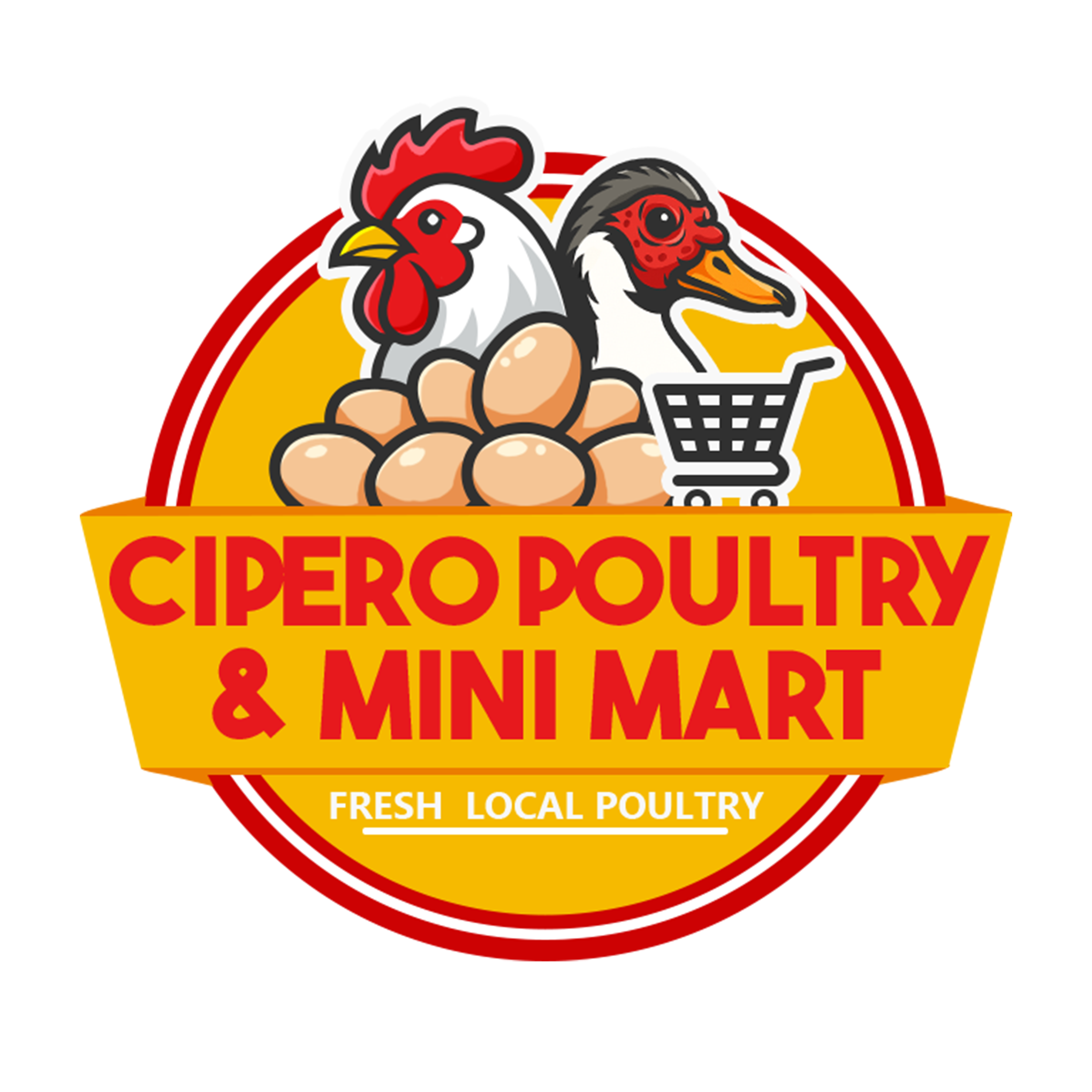 Cipero Poultry & Mini Mart Branding